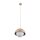 Pendelleuchte Beige skandinavisch B:27 cm Glas E27
