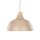 Pendelleuchte Metall Beige E27 B:34 cm modern