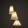 Pendelleuchte Beige B:47,5 cm Metall E27 3-flmg modern