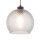 Pendelleuchte Transparent Glas B:25 cm E27 stilvoll