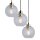 Pendelleuchte Transparent zeitlos B:42 cm Glas E27