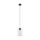 Pendelleuchte Glas Transparent E27 B:20 cm modern Stahl