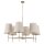 Pendelleuchte Metall skandinavisch B:80 cm Beige E27