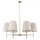 Pendelleuchte Metall skandinavisch B:80 cm Beige E27