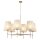 Pendelleuchte Metall skandinavisch B:80 cm Beige E27