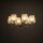 Pendelleuchte Metall skandinavisch B:80 cm Beige E27