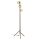 Stehleuchte Braun Holz 150 cm G9 elegant Tripod Glas