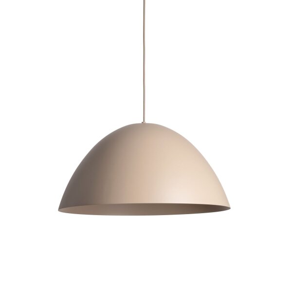 Pendelleuchte zeitlos Metall Beige B:50 cm E27 Loft
