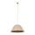 Pendelleuchte zeitlos Metall Beige B:50 cm E27 Loft