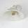 Applique murale Blanc Or Shabby Chic en laiton