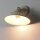Applique murale Blanc Or Shabby Chic en laiton