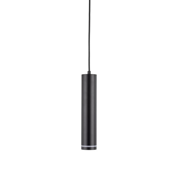 Pendelleuchte Schwarz schmal B:5,5 cm Metall GU10