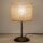 Tischlampe Schwarz skandinavisch 35 cm E27 Natur Jute