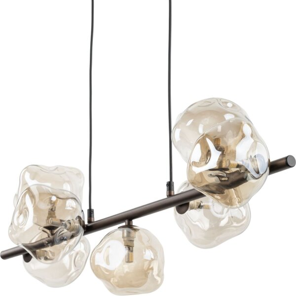 Pendelleuchte Metall modern 90 cm Braun G9 Elegant