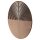 Wandleuchte Holz indirekt B:40 cm G9 Eiche 2-flammig