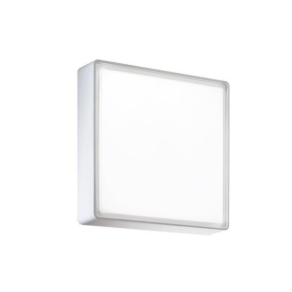 Deckenleuchte Weiß IP65 E27 B:24 cm blendarm dekorativ