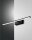 LED Wandleuchte IP44 3000K Metall Schwarz B:50 cm