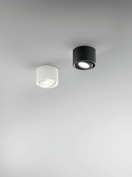 LED Deckenleuchte Aluminium 3000K Weiß schwenkbar