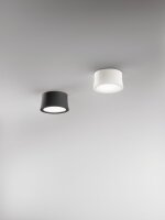 LED Deckenleuchte Aluminium 3000K 630 lm Weiß B:8 cm
