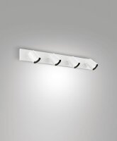 Deckenspot Aluminium Weiß GU10 65 cm schwenkbar