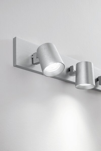 Deckenspot Aluminium GU10 L:65 cm schwenkbar dekorativ