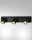 Deckenspot Aluminium GU10 Schwarz L:48 cm schwenkbar