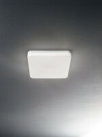 LED Deckenleuchte IP65 3000K Weiß H:6 cm dekorativ