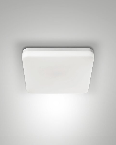 LED Deckenleuchte IP65 3000K Weiß B:28 cm dekorativ