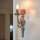 Applique murale Premium en laiton véritable bronze Classique