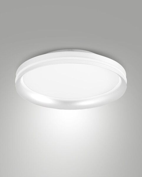 LED Deckenleuchte Weiß Metall 2700/3200/4000K L:35 cm