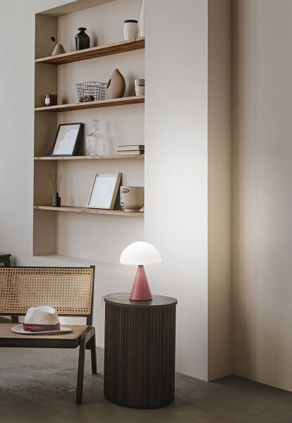LED Tischleuchte Glas 2700/3000/4000K rund 27 cm