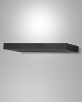 LED Wandleuchte Schwarz Metall 3000K T:13 cm 5092 lm