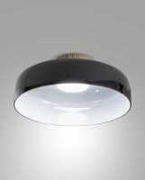 LED Deckenleuchte Glas 2700/3000/4000K Gold Schwarz