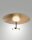 LED Deckenleuchte Gold 3000K L:60 cm 3200 lm rund