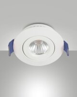 LED Einbauleuchte Aluminium IP40 3000K Weiß L:5,3 cm