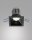 LED Einbauleuchte Aluminium IP40 3000K Schwarz H:8,9 cm