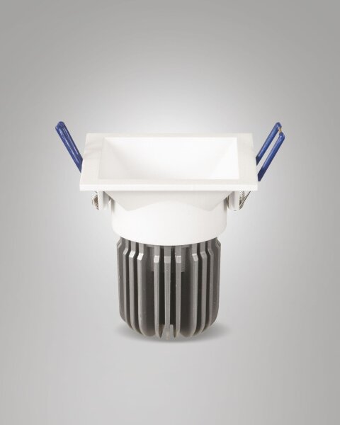 LED Einbauleuchte Aluminium IP40 2700K Weiß B:8,2 cm
