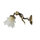 Wandlampe Messing Antik Echt Jugendstil Putti