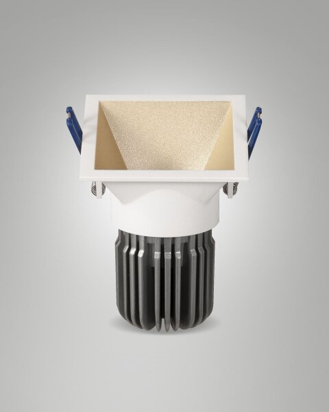 LED Einbauleuchte Aluminium IP40 2700K Gold L:8,2 cm