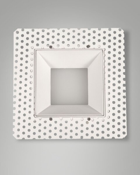 LED Einbauleuchte Aluminium IP40 3000K Weiß H:15 cm