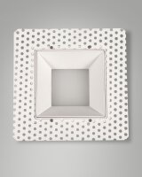 LED Einbauleuchte Aluminium IP40 3000K Weiß H:15 cm