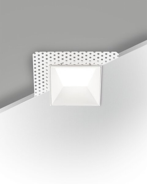 LED Einbauleuchte Aluminium IP40 4000K Weiß T:5,8 cm