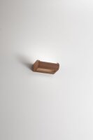 LED Wandleuchte IP65 3000K Metall Rostbraun B:17,5 cm