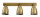 Applique Stoccolma avec verre bronze clair