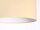 Lampe à suspendre Lampe de table à manger Crème Blanc Tissu