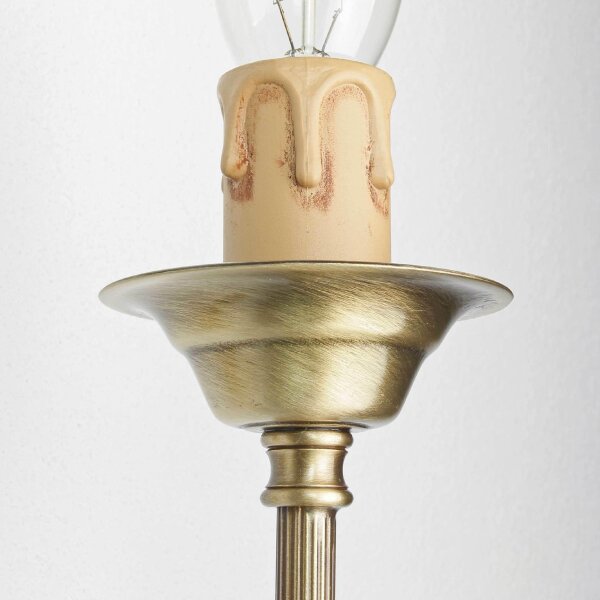 Applique murale chandelier 2flmg bronze en laiton véritable