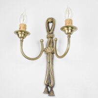 Applique murale chandelier 2flmg bronze en laiton...