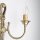 Applique murale chandelier 2flmg bronze en laiton véritable