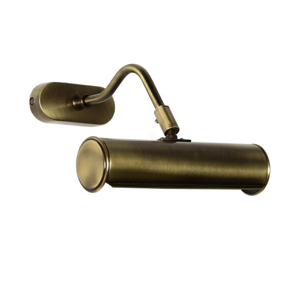 Lampe à tableau laiton bronzé 20cm réglable