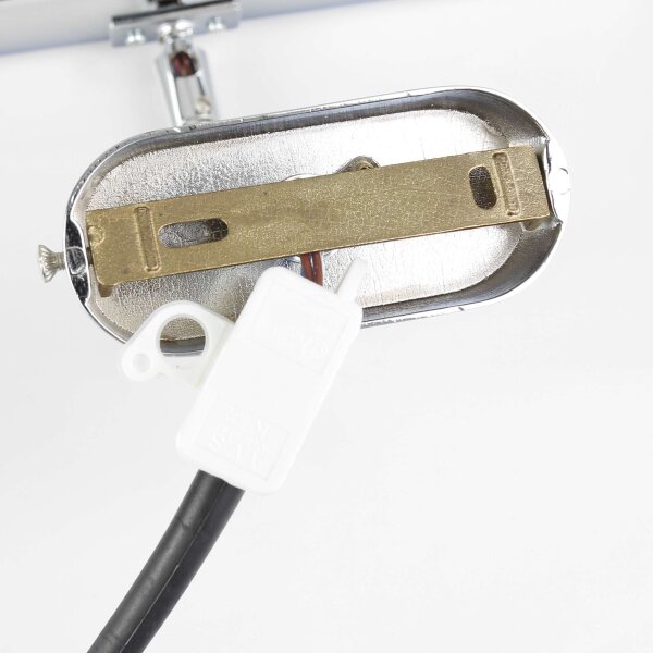 Bilderleuchte Chrom 30cm Echt-Messing